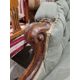 Victorian mahogany-framed parlour sofa, with scroll button back and foliate carved frame, - Image 14 of 29