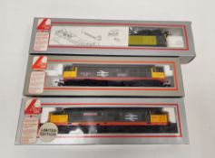 Three Lima Collection 00 gauge model railway diesel trainset locomotive engines to include No.