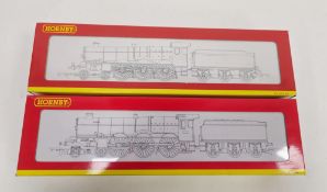 Two Hornby 00 gauge boxed locomotives and tenders to include R2199 GWR 4-6-0 Castle class locomotive