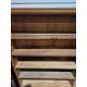 Unusually large oak bookcase, three section having 14 adjustable shelves, 172cm high x 310cm wide - Image 13 of 23