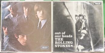 Two early Rolling Stones vinyl LP's, viz 
