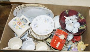 Boots the Chemist vintage glass bottle, the peddler and his dog by Mary C Rosewell, a naturelle