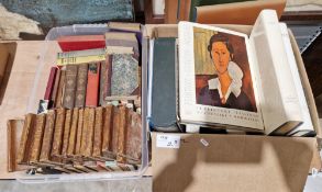 Various Skira Publications on art to include 'Giotto', 'La Peinture Francais', 'Peinture Modern', '