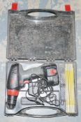 Boxed electric drill with accessories, 'Easy Mix' vintage mixing bowl, chamber pot and a plant