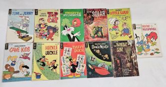 Quantity of Gold Key Comics to include Tom and Jerry, Top Cat, Tweety and Sylvester, Woody