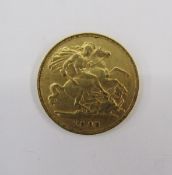 Edwardian Half Sovereign 1903