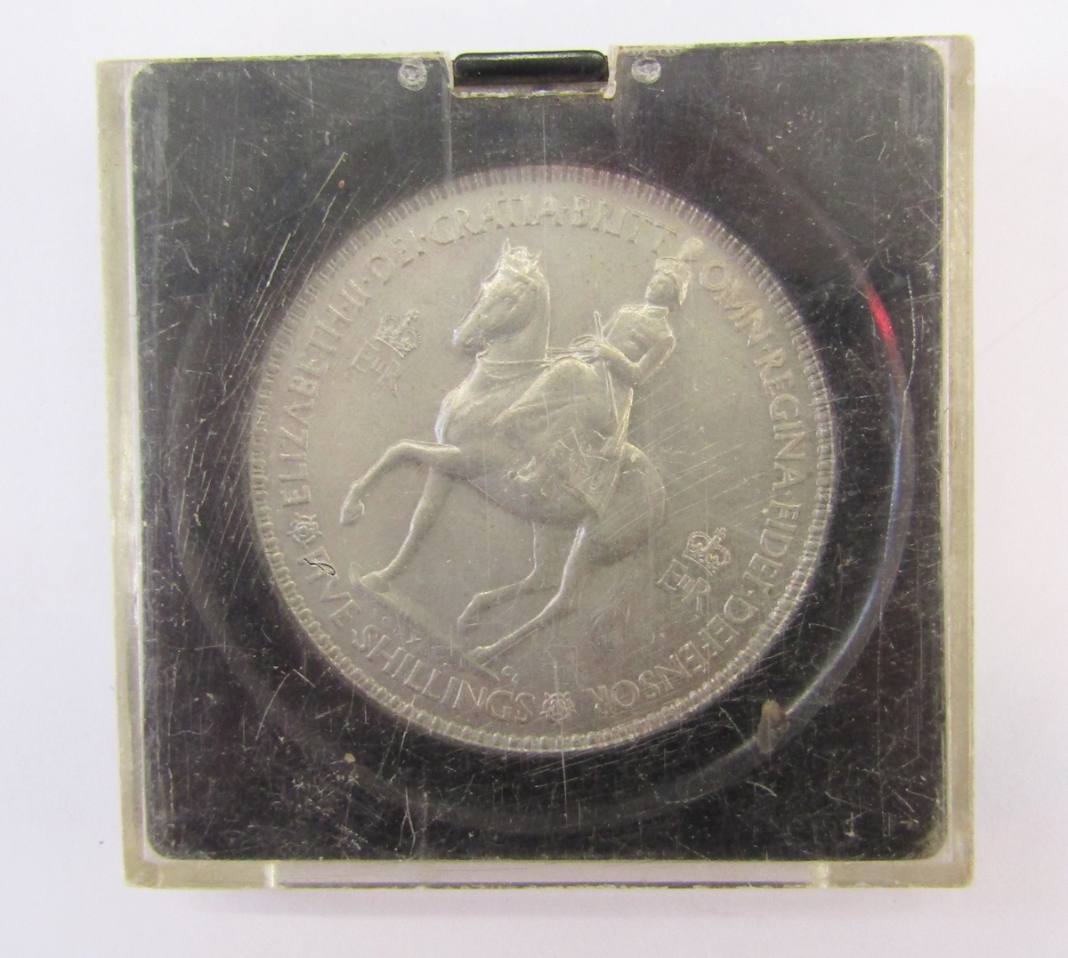 3 crowns, 1937, 1953 and 1965, 1953 blister pack of coins half crown to farthing (9) together with - Image 9 of 16