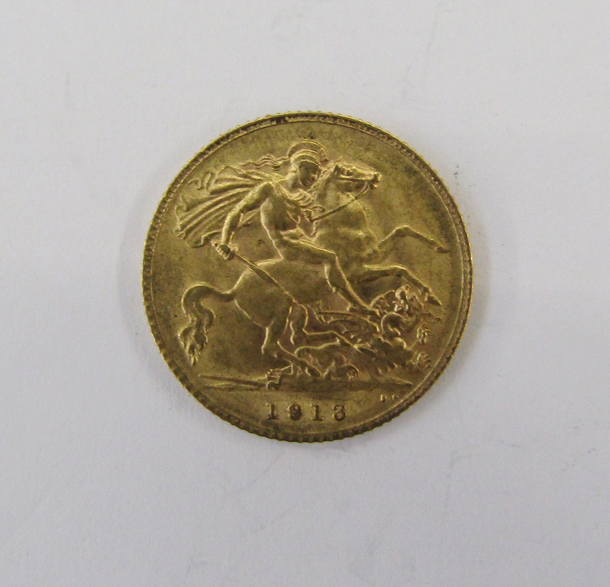 Edwardian Half Sovereign 1913
