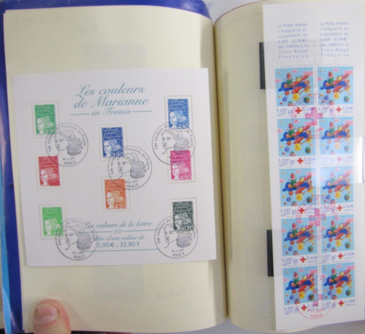 Stamps of France: From 1948 to early 2000s most issues, both mint and used in black or navy blue “ - Image 14 of 14