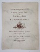 Programme of the Allied Theatrical Testimonial Performance in Honor of Captain George Fried and