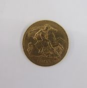 Edwardian Half Sovereign 1904