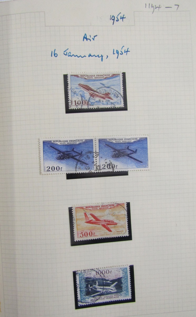 Stamps of France: From 1948 to early 2000s most issues, both mint and used in black or navy blue “ - Image 6 of 14