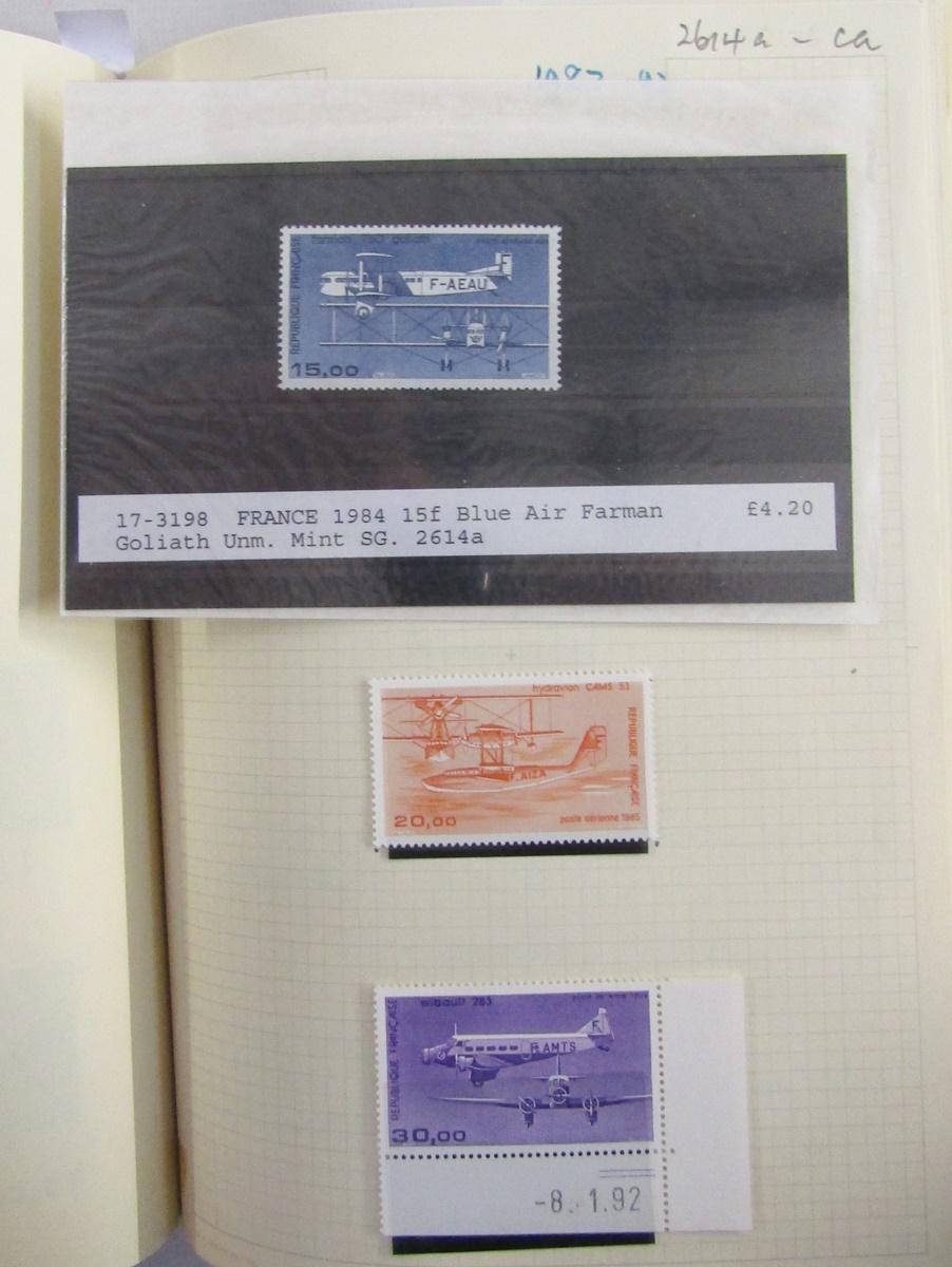 Stamps of France: From 1948 to early 2000s most issues, both mint and used in black or navy blue “ - Image 12 of 14