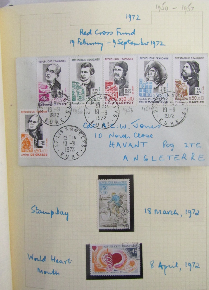 Stamps of France: From 1948 to early 2000s most issues, both mint and used in black or navy blue “ - Image 13 of 14