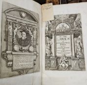 Antiquarian leather bound books, mainly ecclesiastical, to include Fuller, Thomas.  