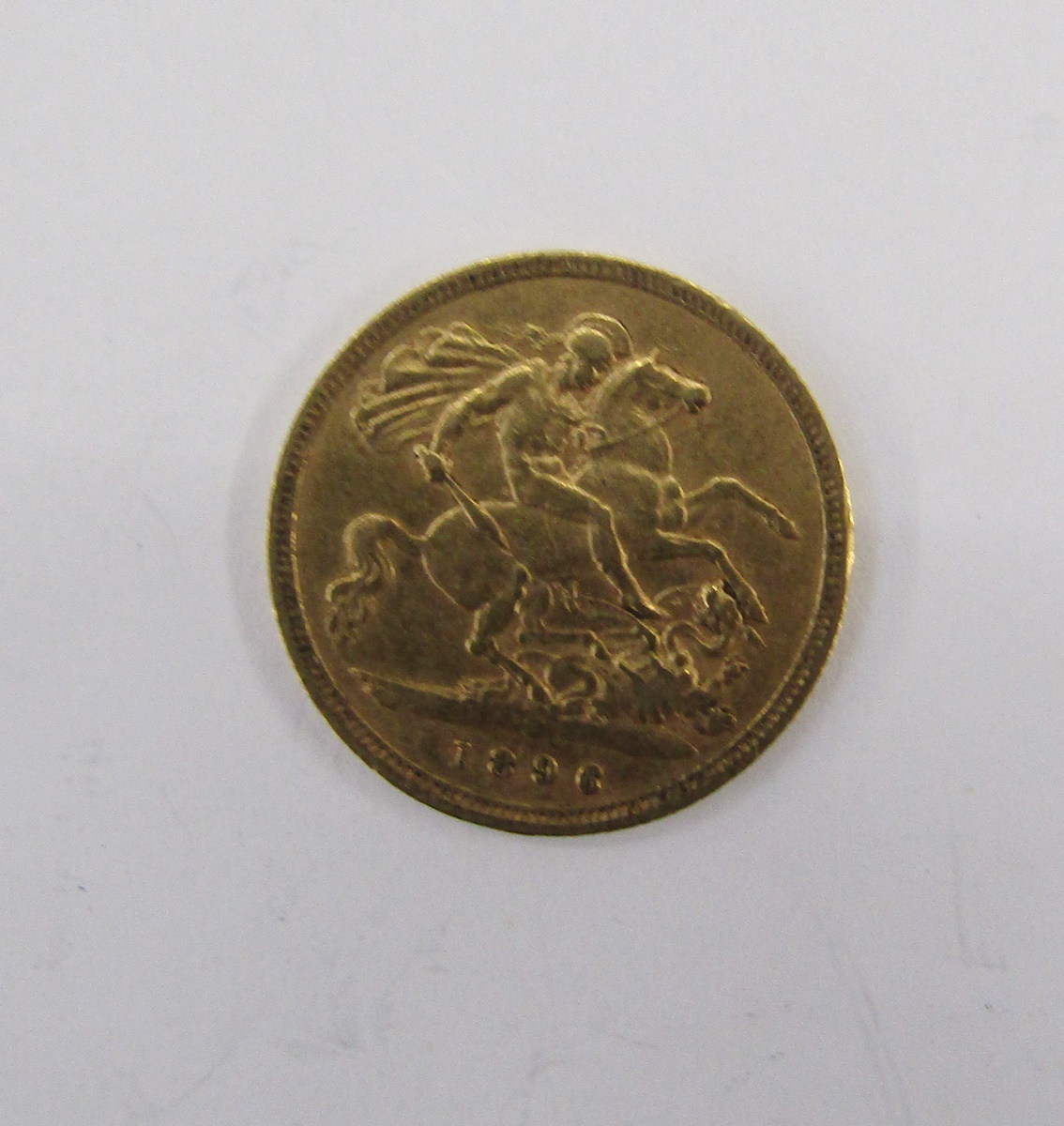 Victorian Half Sovereign 1896