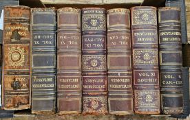 Encyclopaedia Britannica, 9th edition, various bindings (5 boxes)