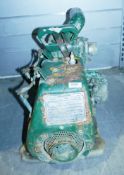 Villiers no.1378 mark SC12.04.47 engine with fitted pump
