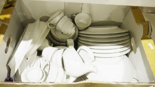 Asian brass street vendor's noodle cart, of hexagonal section, pierced with rice-pattern, tall