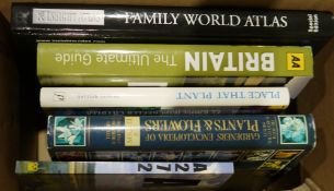 The War Illustrated in 8 vols, The Family World Atlas and other volumes (2 boxes)