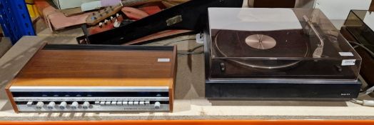 Sonab 75s turntable and a vintage Tanberg FM stereo receiver TR-200 (2)