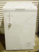 Curry's table-top freezer and a Fridgemaster chest freezer (2)