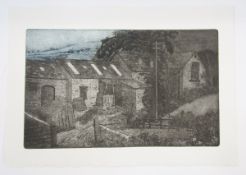 Leslie Duxbury ARCA (1921-2001) Collection of engravings, etchings and aquatints 'Park Lodge