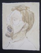Leslie Duxbury ARCA (1921-2001)  Quantity watercolour and pencil drawings  Landscapes, figure