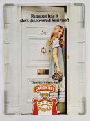 Two original vintage Smirnoff vodka advertising posters: 