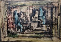 Maurice Barnes  Watercolour and ink 