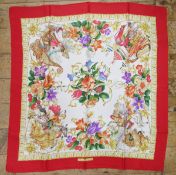 Gucci printed silk scarf 'Le Leggend'