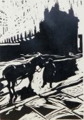David Carpanini  Limited edition woodblock print 