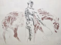 Elisabeth Frink (1930-1993)  Lithograph in colours 