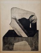 Derwent Wise(?), 20th century  Mixed media Abstract, framed and glazed, 30cm x 23cm