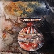 Maxine Relton (20th century) Watercolour 
