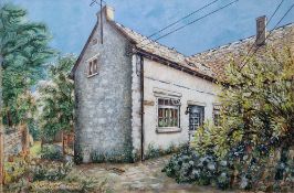 Evadne Rowan (20th century) Watercolour and gouache 