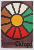 Two Polish theatre posters, 