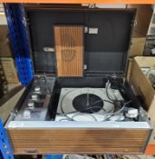 Alba cased record player.