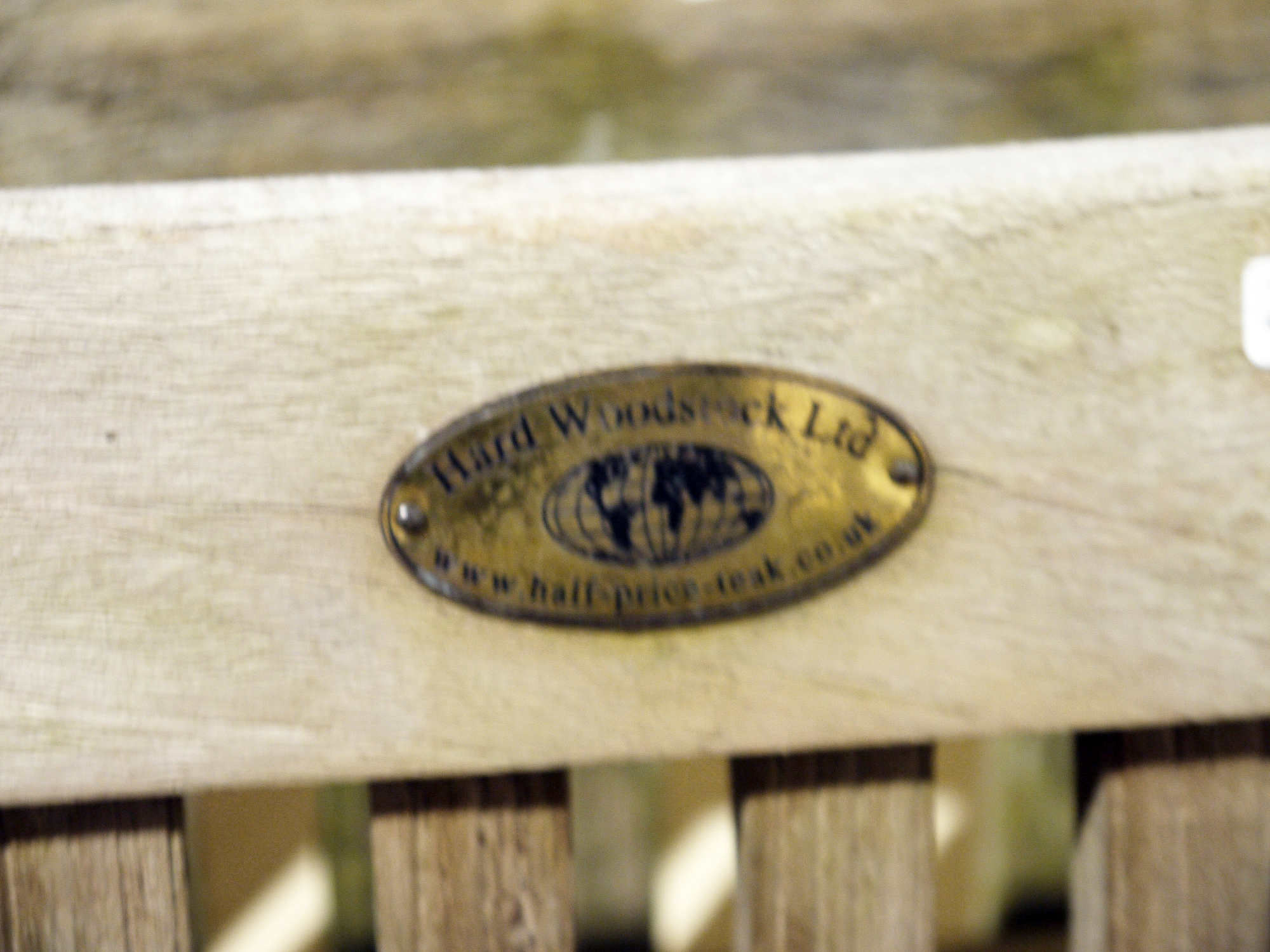 Four folding teak garden chairs and a circular teak garden table (5) - Image 3 of 3