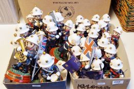 The Hamilton Collection of Faithful Fuzzies, various numbered sculptures 'Defenders of Our Li'Bear'