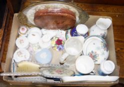 Gampe & Co footed bowl bearing Chinese decoration of nobles, a Royal Worcester Evesham large