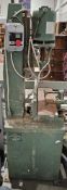 Vintage Modern Woodworking Machines Ltd. floor-standing chisel mortiser, height 142cm approx. (