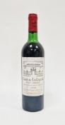 Bottle of Chateau La Lagune Haut-Medoc Grand Cru Classe 1975 (high shoulder)