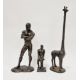 Martin Aston Fine Arts Limited bronze-effect figure of a male nude, 36cm high, in original fitted - Image 3 of 4