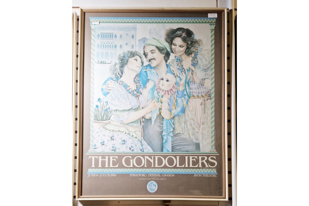 Three theatre posters to include The Bolshoi Ballet at the Royal Opera House 1986, The Mikado at the - Image 2 of 3