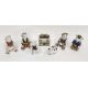 Five Royal Crown Derby bone china Imari teddy bear paperweights, a bank vole and a model of Govier's - Image 2 of 6