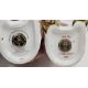 Five Royal Crown Derby bone china Imari teddy bear paperweights, a bank vole and a model of Govier's - Image 3 of 6