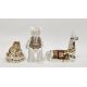 Three Royal Crown Derby bone china imari pattern paperweights comprising llama, old imari frog, - Image 2 of 5
