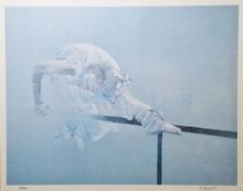 After Robert Heindel (1938-2005)  Colour lithograph Two limited edition prints of ballet dancers,