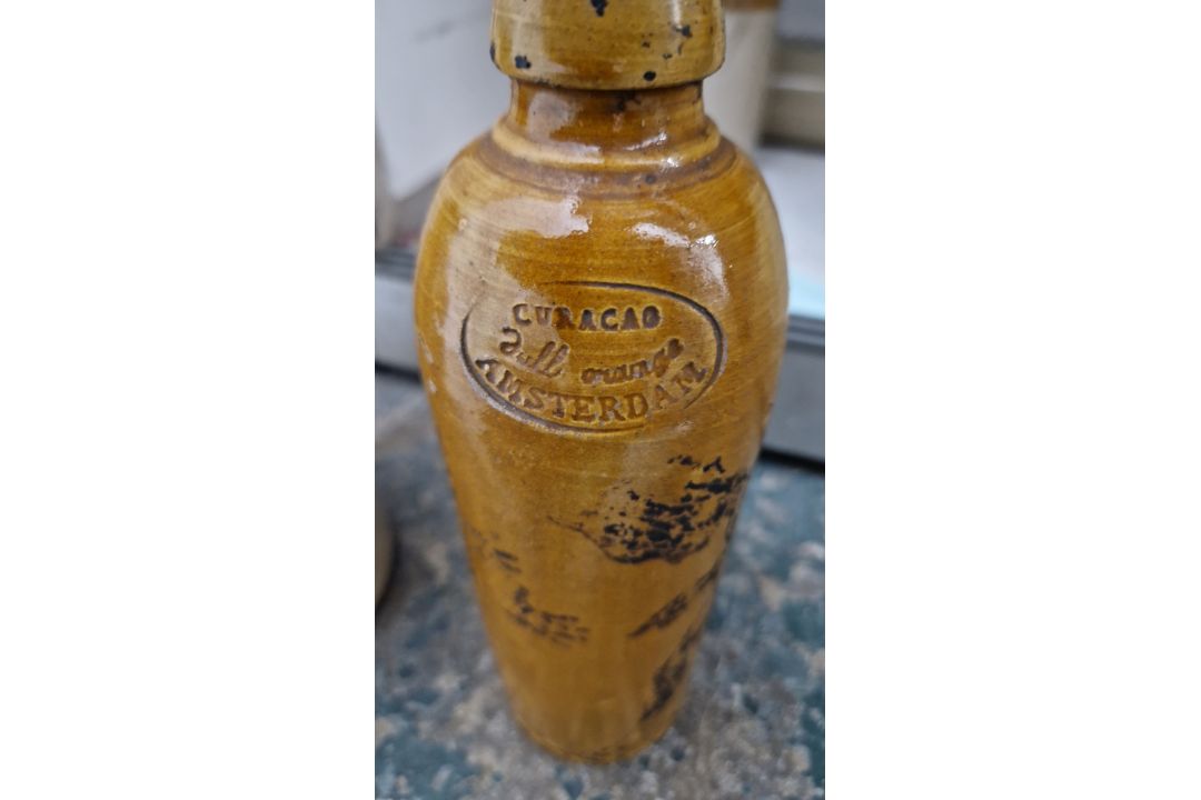 Various stone ware flagons, kilner jars, bottles, footwarmers , many with stamped names - W B Turney - Image 7 of 20